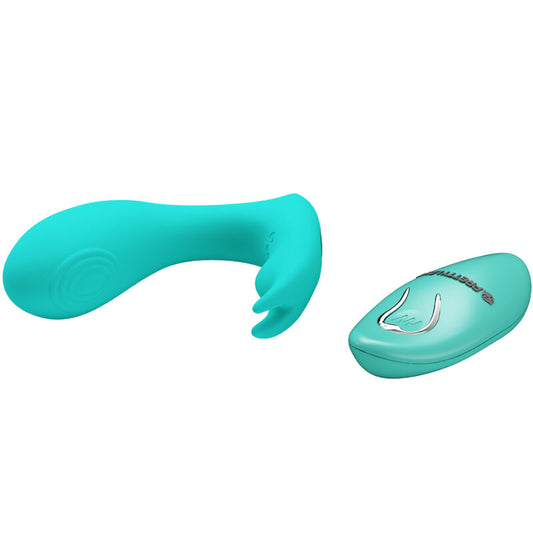 PRETTY LOVE - IDABELLE BLUE VIBRATION AND PULSATION REMOTE CONTROL