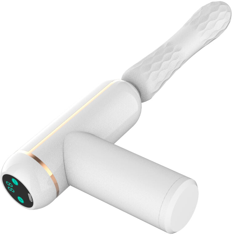 ARMONY - FKING MACHINE VIBRATOR ADJUSTABLE AND AUTOMATIC WHITE