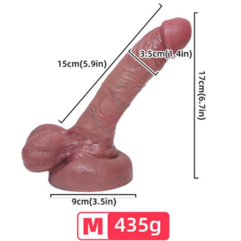 ARMONY - 15 CM REALISTIC LIQUID SILICONE DILDO