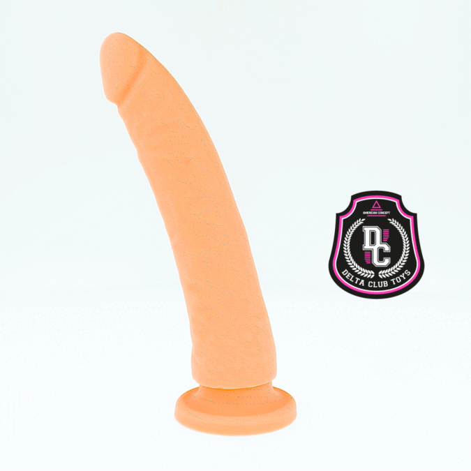 DELTA CLUB - TOYS NATURAL MEDICAL SILICONE DILDO 23 CM -O- 4.5 CM