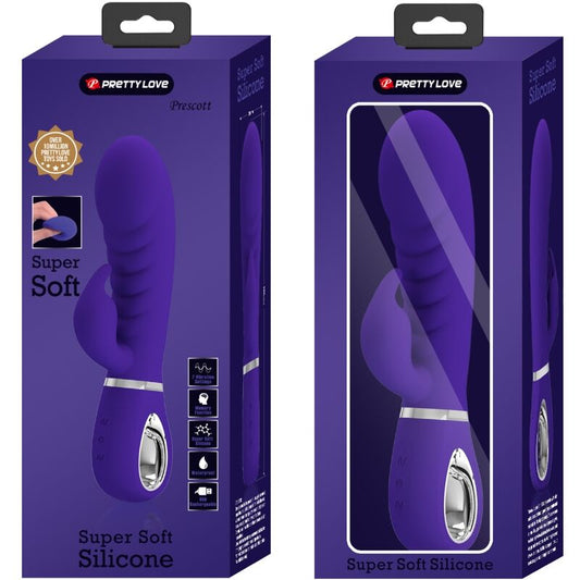 PRETTY LOVE - PRESCOTT PURPLE G-SPOT MULTIFUNCTION VIBRATOR