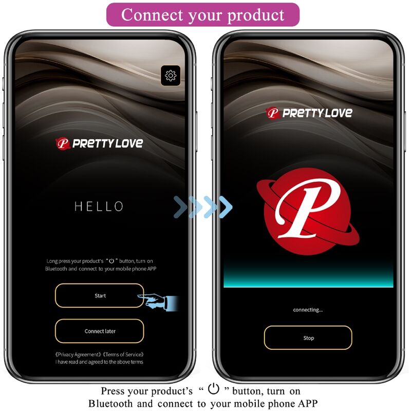 PRETTY LOVE - AUGUST DOUBLE PLEASURE GLOBAL DISTANCE VIBRATOR