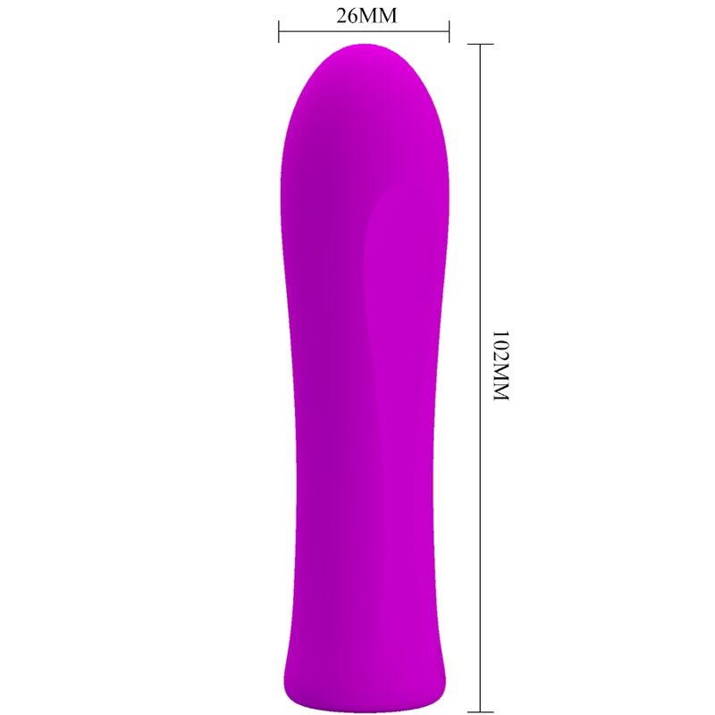 PRETTY LOVE - ALFREDA SUPER POWERFUL VIBRATOR PURPLE