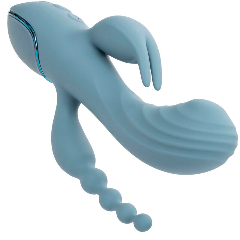 CALEXOTICS - GRAY ECSTASY TRIPLE VIBRATOR