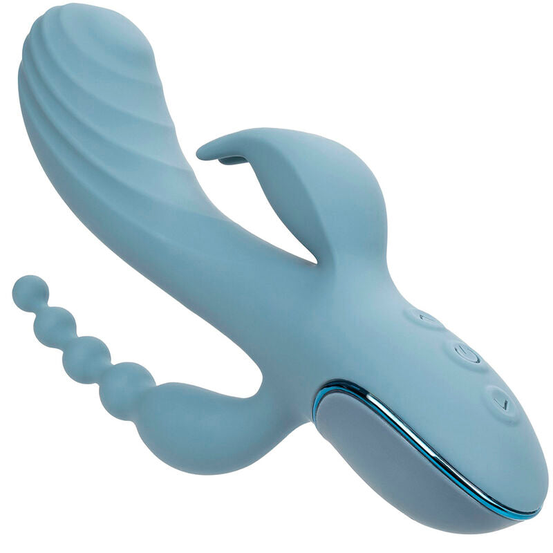 CALEXOTICS - GRAY ECSTASY TRIPLE VIBRATOR