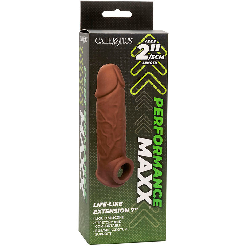 CALEXOTICS - EXTENSION PERFORMANCE MAXX LIFE-LIKE 7 BROWN SKIN