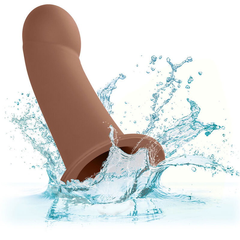 CALEXOTICS - MAXX PERFORMANCE EXTENSION WITH BROWN SKIN HARNESS