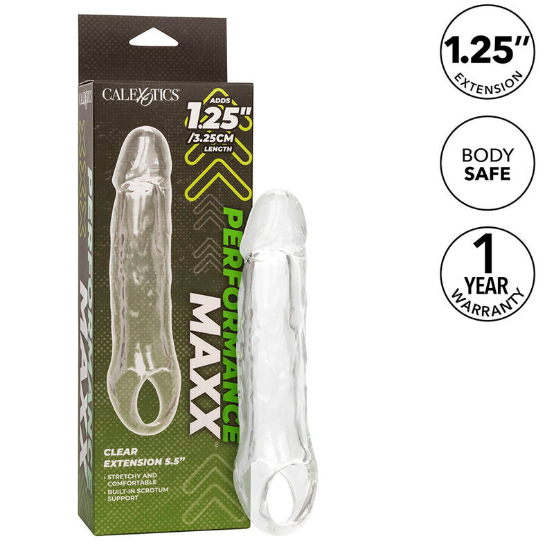 CALEXOTICS - PERFORMANCE EXTENSION MAXX CLEAR 5.5 TRANSPARENT