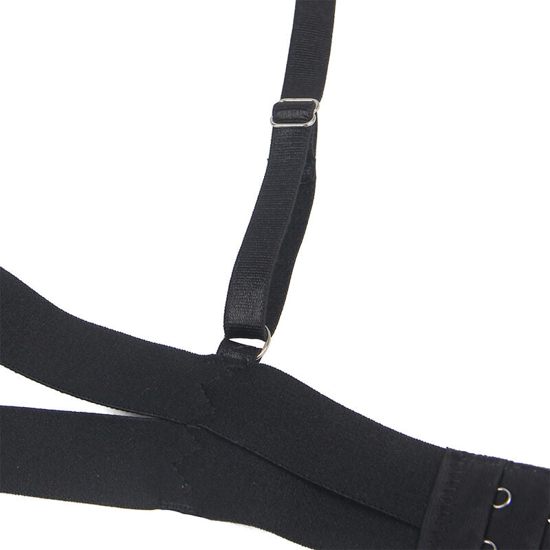 SUBBLIME - SEXY BODY CON RECORTES NEGRO S/M