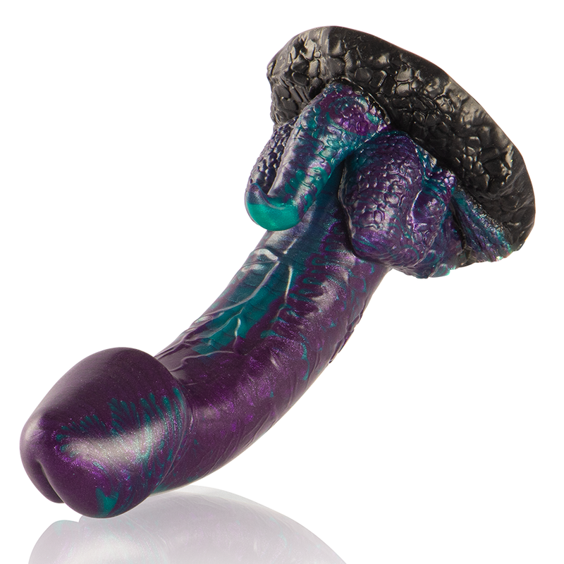 EPIC - BASIL DOUBLE PLEASURE SCALY SMALL DILDO