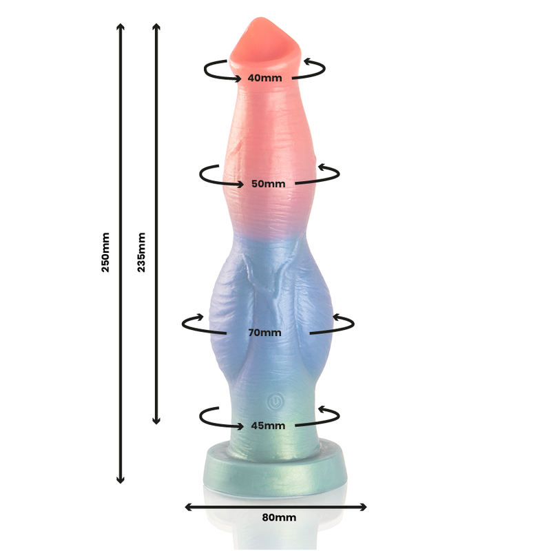 EPIC - ARION SYMPHONY OF PLEASURE REMOTE CONTROL RECHARGEABLE DILDO
