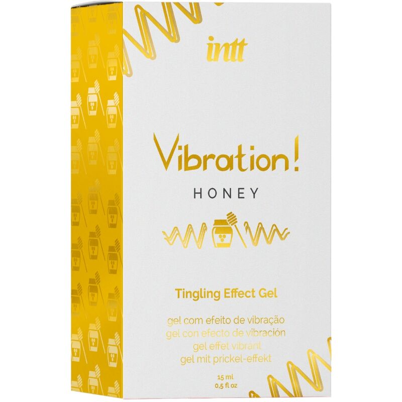 INTT - LIQUID VIBRATOR GEL WITH HONEY POWERFUL INTIMATE STIMULATOR 15 ML