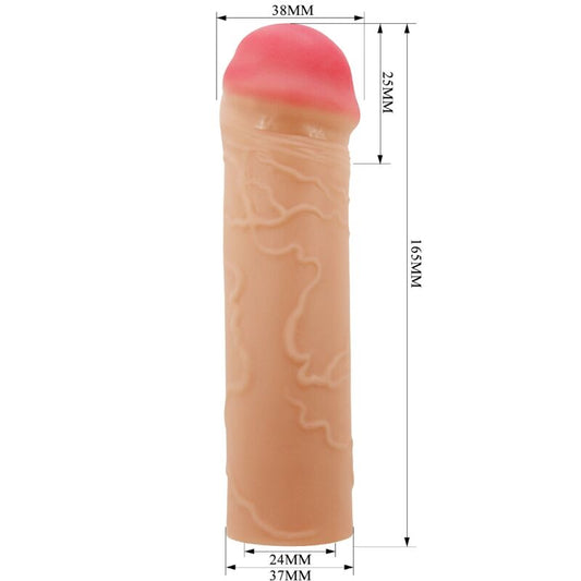 PRETTY LOVE - NILE PENIS EXTENDER FLESH COVER