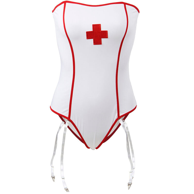 SUBBLIME - COSTUME DINFIRMIÈRE SEXY AVEC TEDDY L/XL