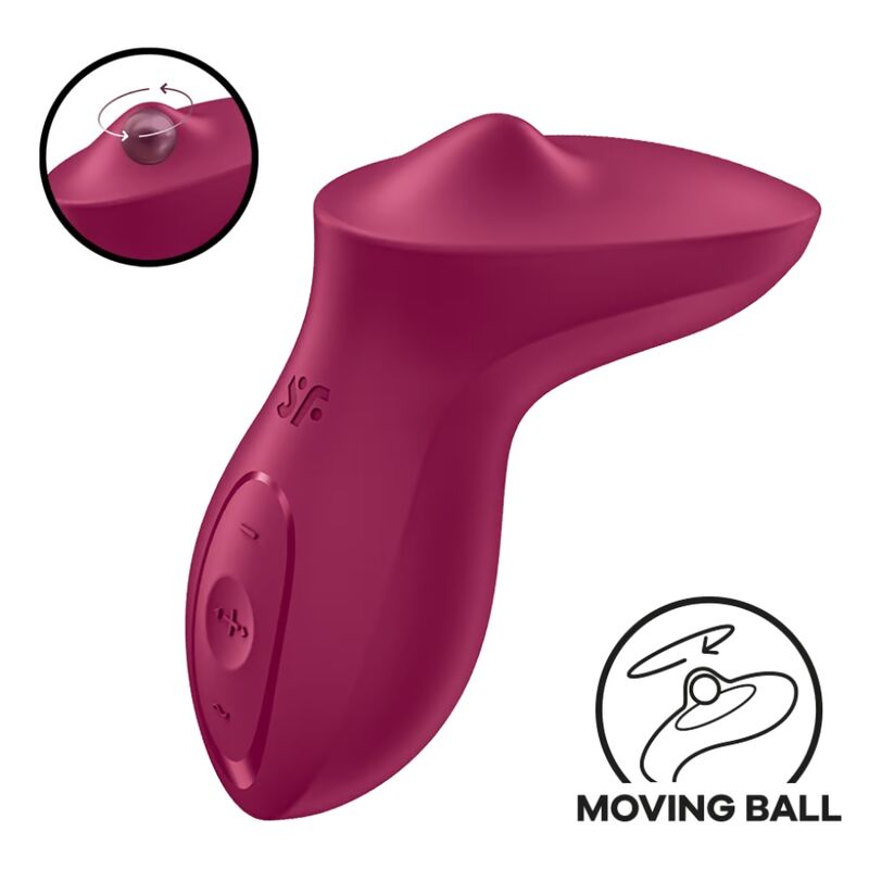 SATISFYER - EXCITERRR CLITORIS VIBRATOR FUCHSIA