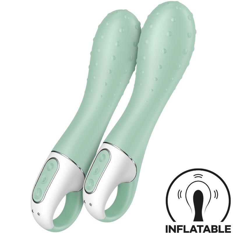 SATISFYER - AIR PUMP VIBRATOR 3 POINT G INFLATABLE NEW