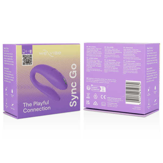 WE-VIBE - SYNC GO DOUBLE STIMULATEUR TURQUOISE