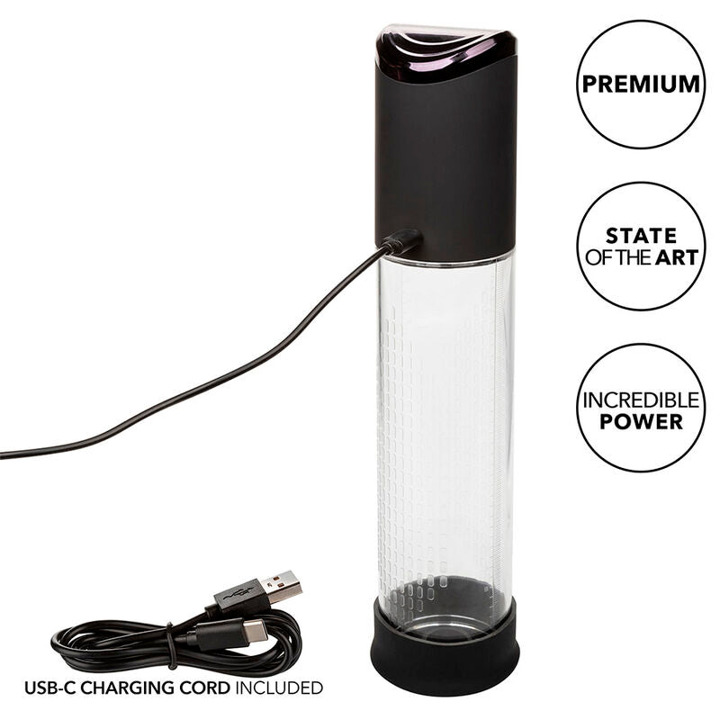 CALEXOTICS - PEAK 4-SPEED BLACK SUCTION PUMP