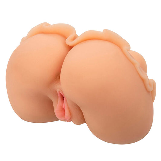 CALEXOTICS - THE PEEP SHOW GIRL DOUBLE MASTURBATOR REALISTIC FLESH