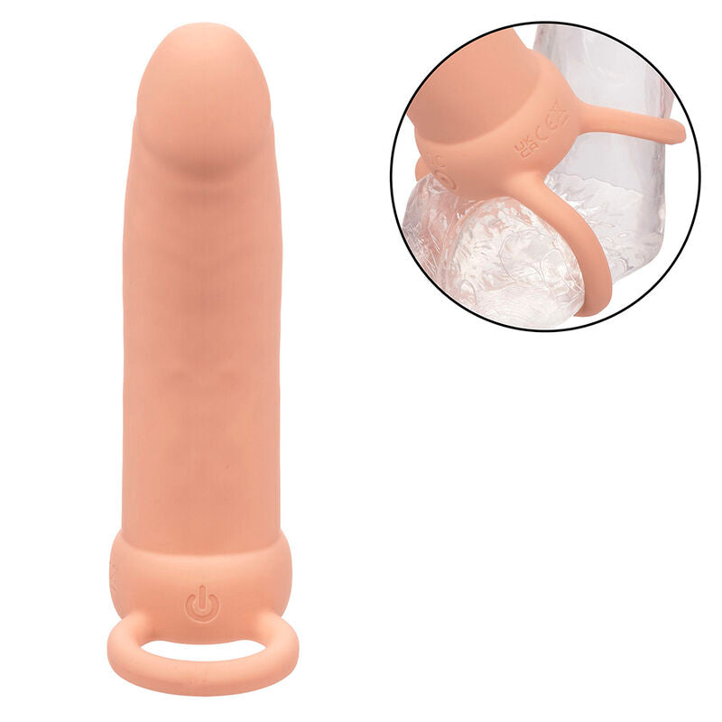 CALEXOTICS - MAXX THICK DOUBLE PENETRATOR 10 FLESH VIBRATIONS