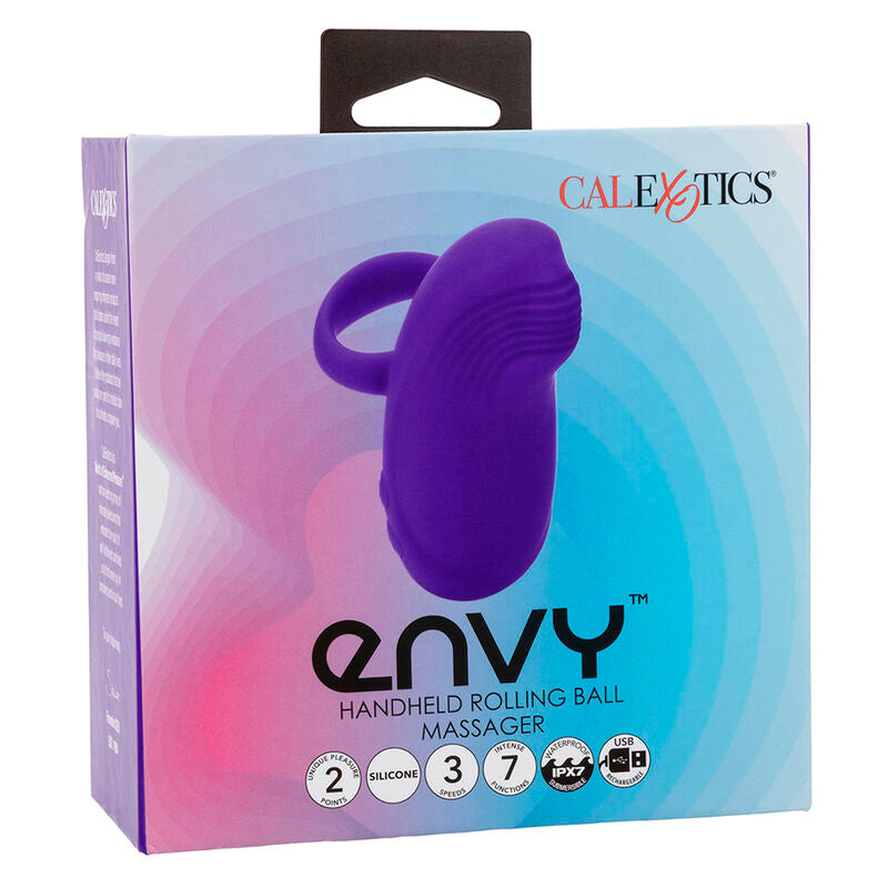 CALEXOTICS - ENVY 7-VIBRATION PORTABLE BALL MASSAGER PURPLE