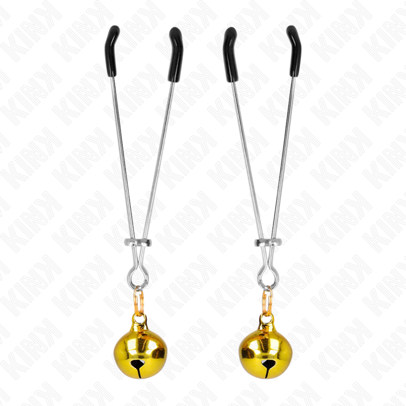 KINK - 7 CM GOLD BELL THIN PHONE CLAMPS
