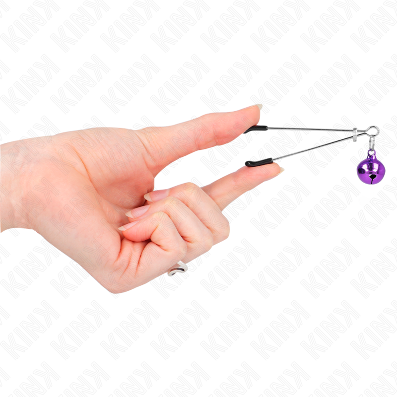 KINK - 7 CM THIN BELL PHONE CLAMPS PURPLE