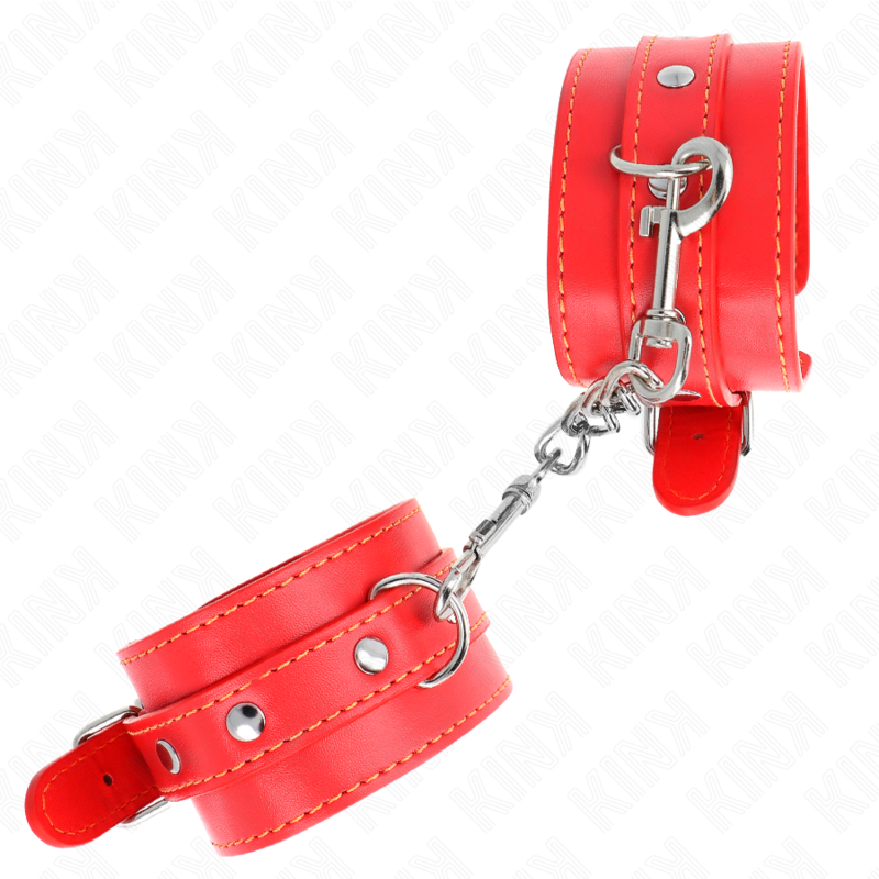 KINK - RED ADJUSTABLE THIN WRISTWEAR 21-33 CM