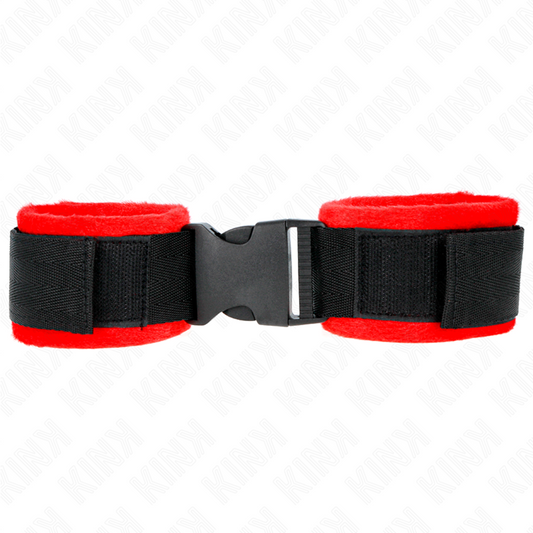 KINK - BLACK NYLON HOOK AND LOOP WRIST CUSTOMS MODEL 1 ADJUSTABLE 25-35 CM X 6 CM