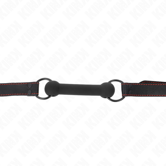 KINK - BONE BAG WITH ADJUSTABLE BLACK LEATHER STRAP 41-57 CM