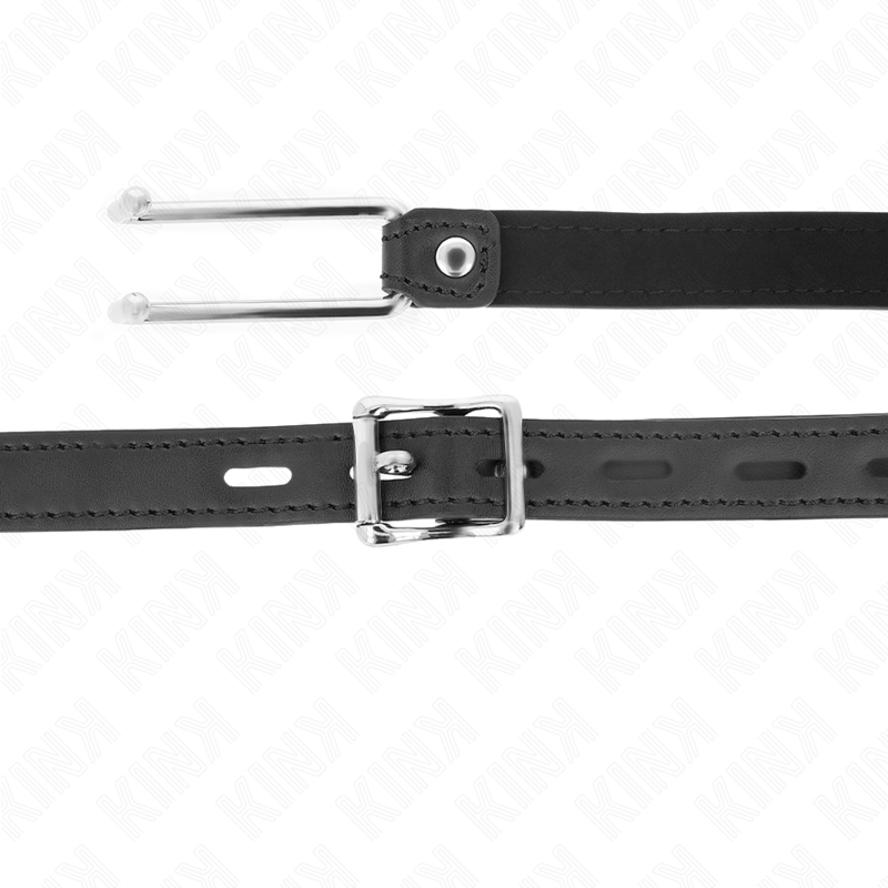 KINK - 11.5CM METAL HOOK STICK WITH ADJUSTABLE LEATHER STRAP 39-58CM X 2CM