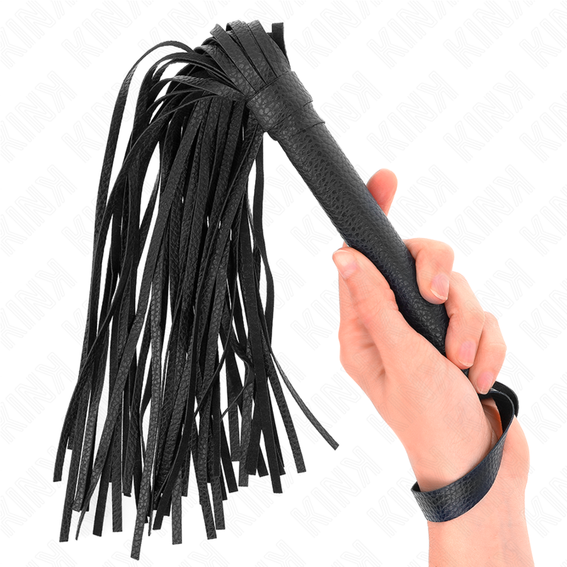 KINK - Dark Blue Beaded Whip 43.5 CM