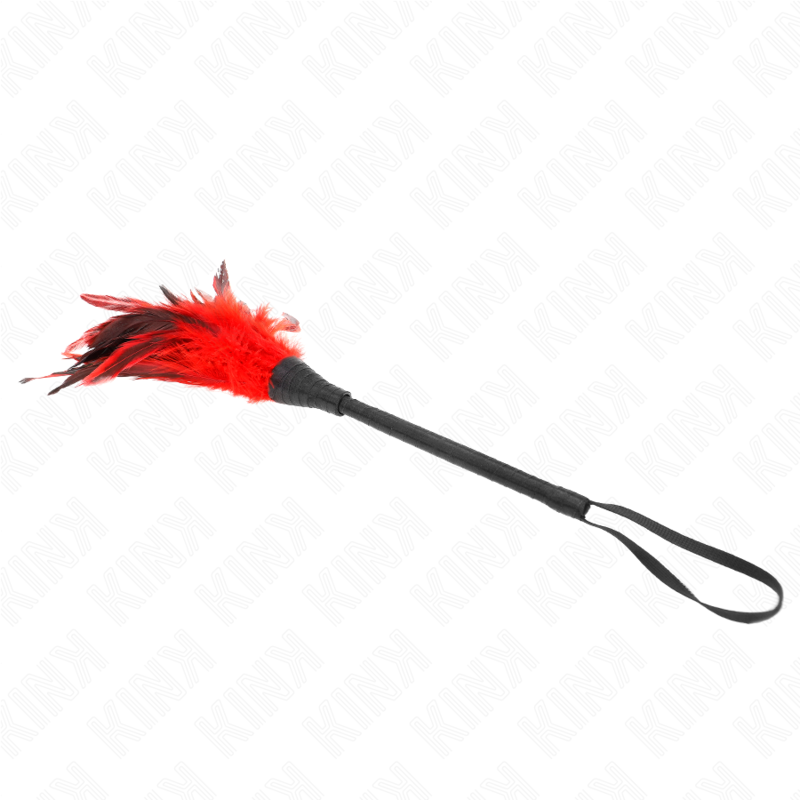 KINK - RED HORN TICKLE CHICKEN FEATHERS 36 CM