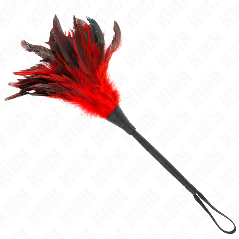KINK - RED HORN TICKLE CHICKEN FEATHERS 36 CM
