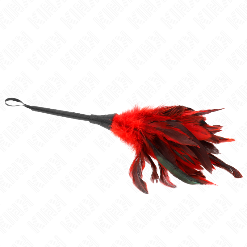 KINK - RED HORN TICKLE CHICKEN FEATHERS 36 CM
