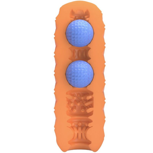 PRETTY LOVE - ORANGE TWO-BALL MALE MASTURBATOR