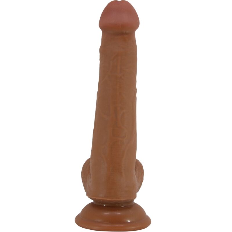 PRETTY LOVE - LARGE REALISTIC DILDO 22 CM BROWN