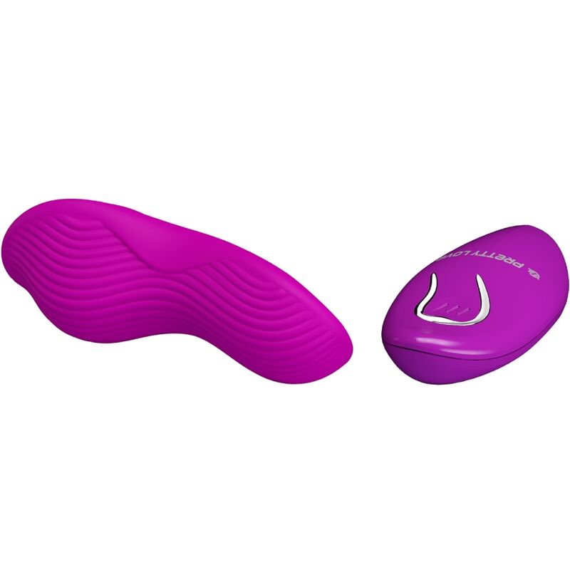 PRETTY LOVE - ROMARIO REMOTE CONTROL LAY-ON CLITORIS STIMULATOR PINK