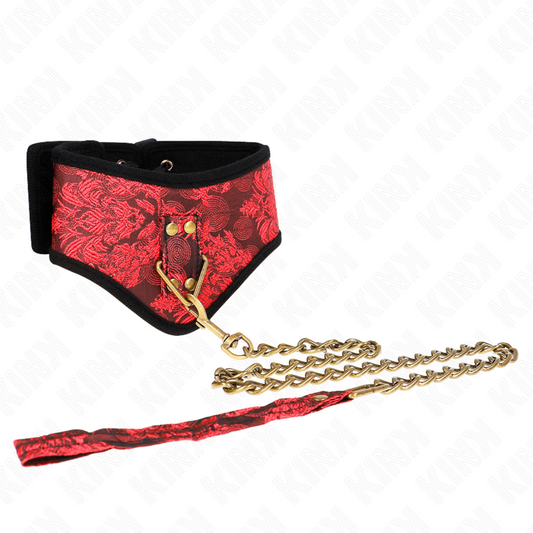 KINK - SCANDAL MODEL NECKLACE WITH LACE BRACELET 75 CM 44 X 10 CM