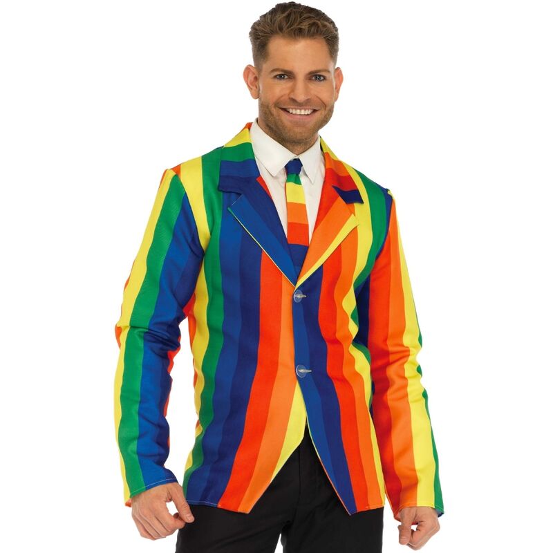 LEG AVENUE - RAINBOW BLAZER + TIE S