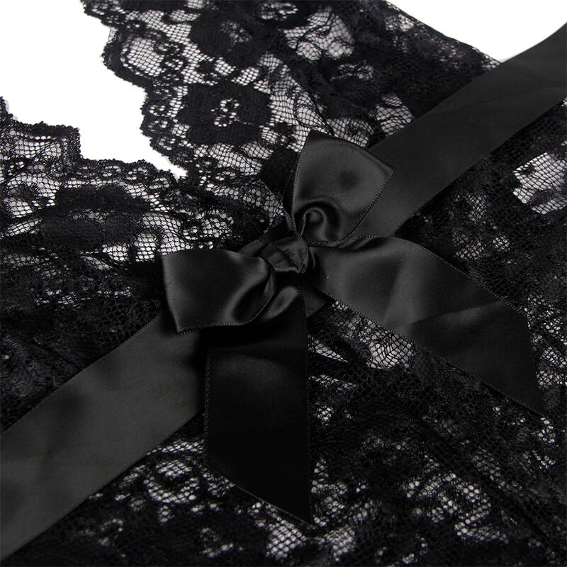 SUBBLIME - 930882 SEXY BLACK RUFFLE BODY L/XL