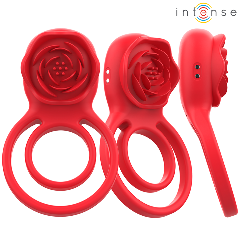 INTENSE - GAIL PINK STIMULATOR 10 VIBRATIONS RED REMOTE CONTROL