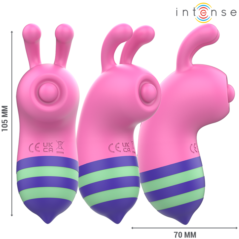 INTENSE - WILLIE BEE STIMULATOR PINK/GREEN