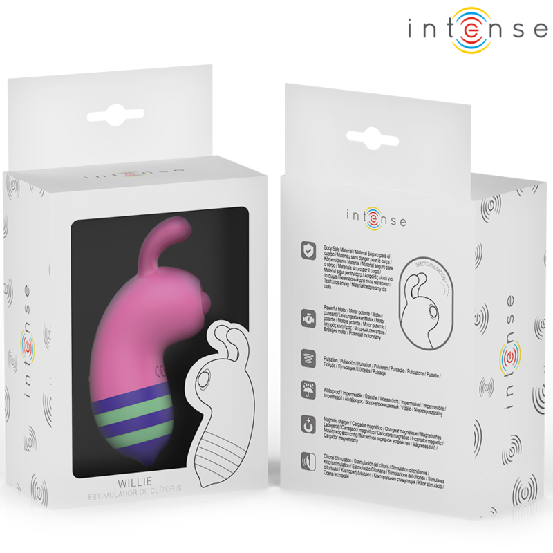 INTENSE - WILLIE BEE STIMULATOR PINK/GREEN