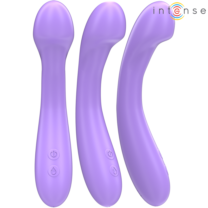 INTENSE - BECKY VIBRATOR 19 CM HEATING 7 VIBRATIONS PURPLE