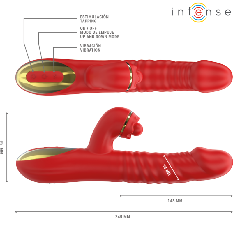INTENSE - THALIA VIBRATION &amp; PUSHING &amp; TAPPING RED