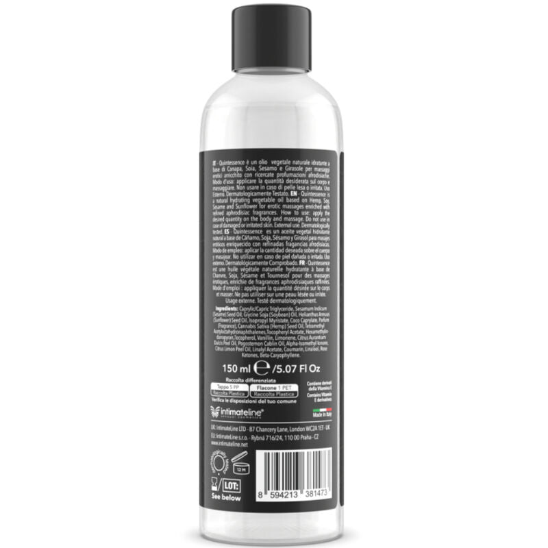 INTIMATELINE LUXURIA - EXOTIC VAINILLA ACEITE MASAJES 150 ML