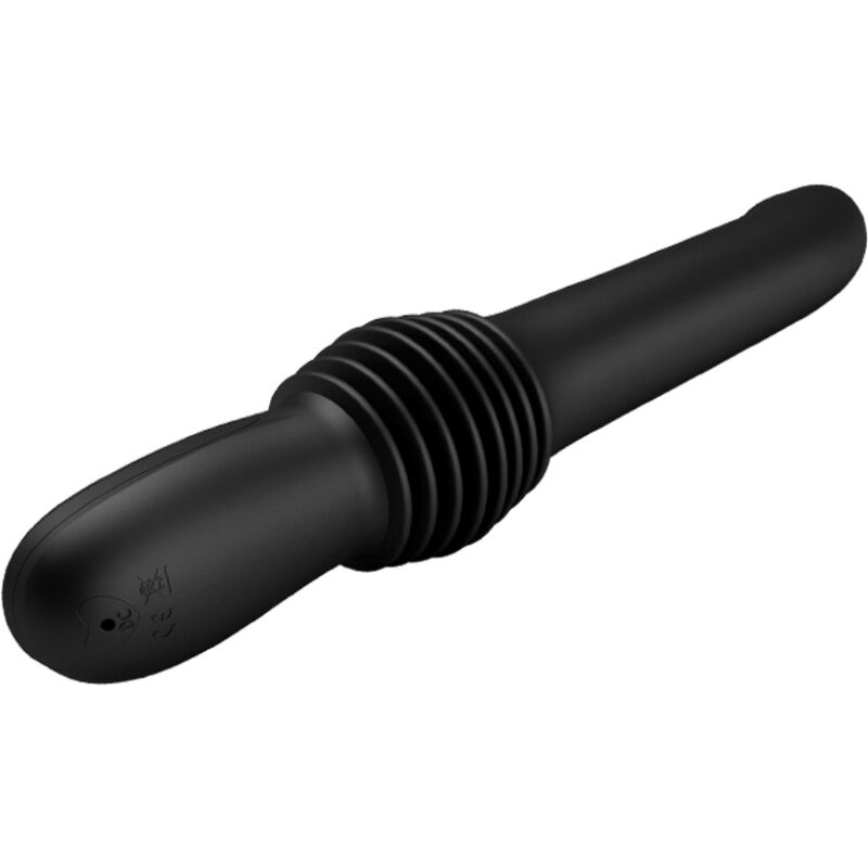 PRETTY LOVE - PAZUZU VIBRATOR 3 THRUSTING MODES BLACK