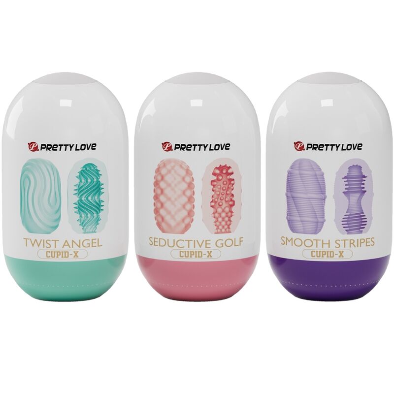 PRETTY LOVE - CUPID X 18 MASTURBATORS FOR MEN DIFFERENT TEXTURES