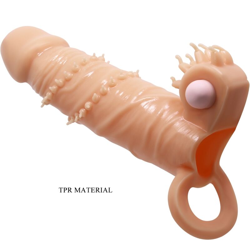 PRETTY LOVE - CONNOR PENIS SLEEVE + FLESH CLITORIS STIMULATOR